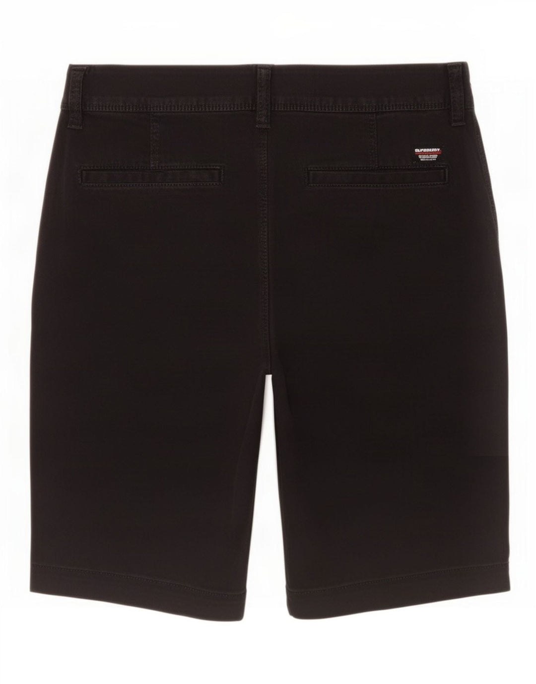 Superdry Short Chino Slim Fit W30 Homme Noir Moyen Coton