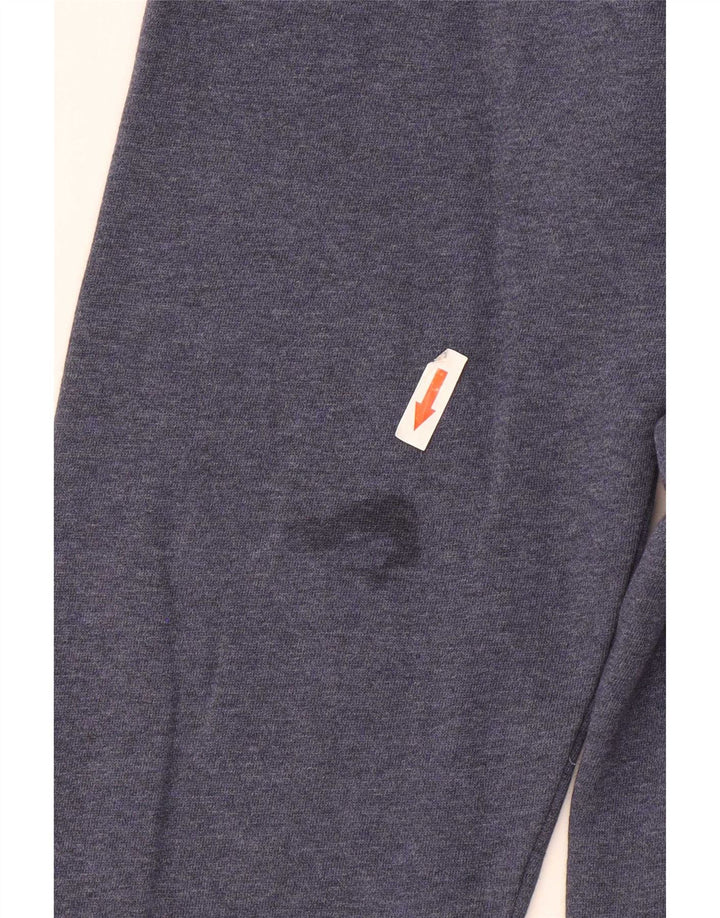 Gant Sweat-Shirt Col Zippé Homme Bleu Marine Moyen Coton