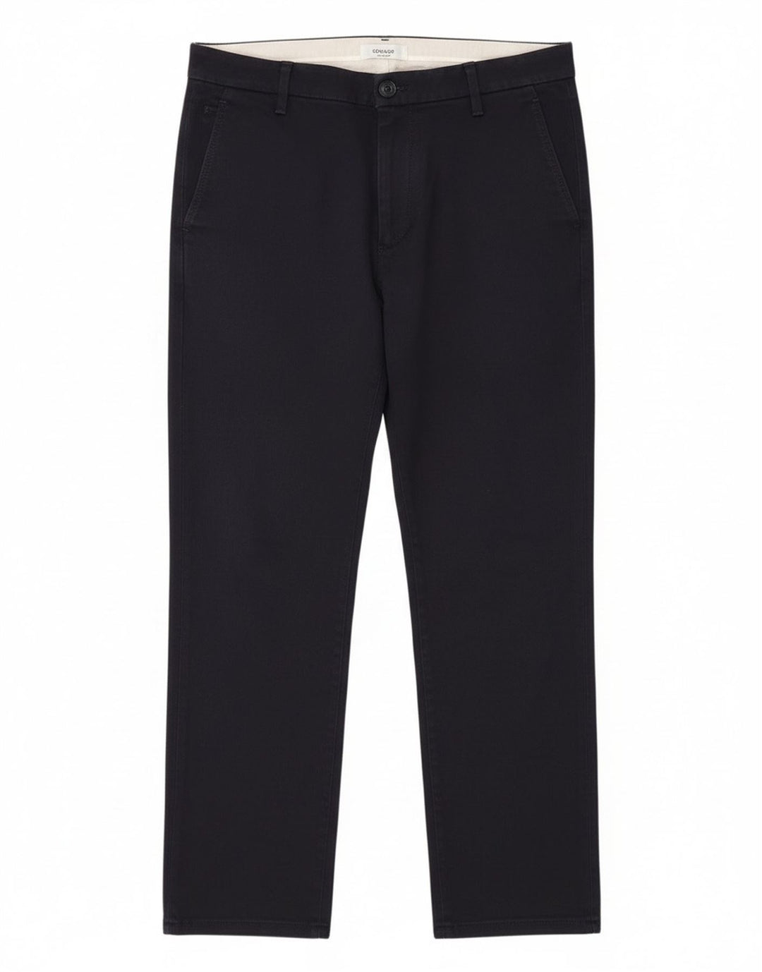 Dondup Pantalon Chino Slim Homme W38 L27 Bleu Marine Coton