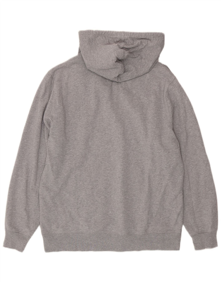 Levi's Pull à Capuche Graphique Homme Gris Coton Large