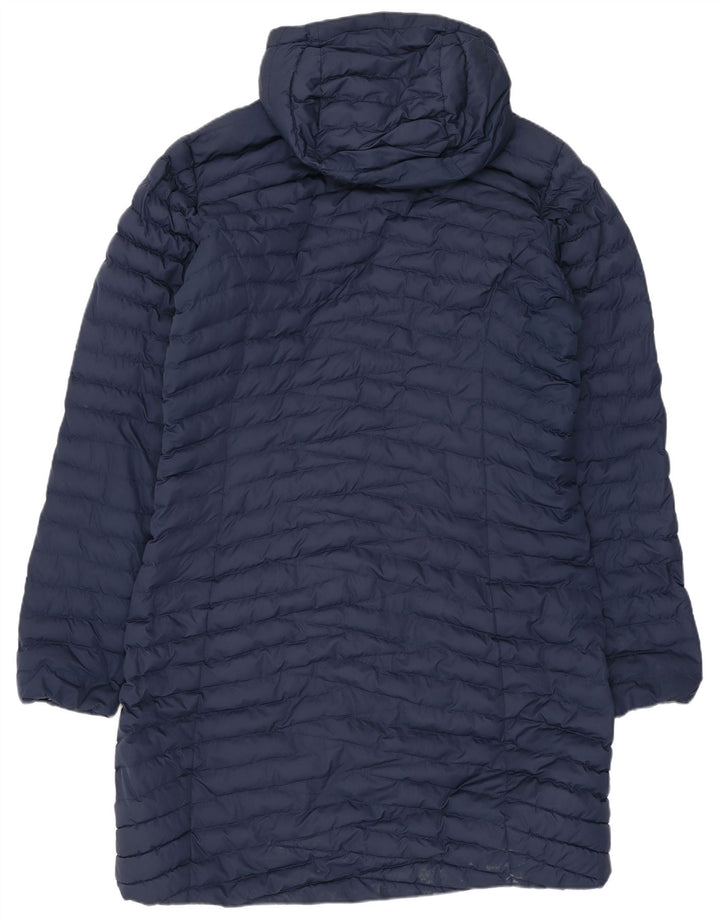 Berghaus Manteau rembourré à capuche pour femme UK 14 Large Bleu marine