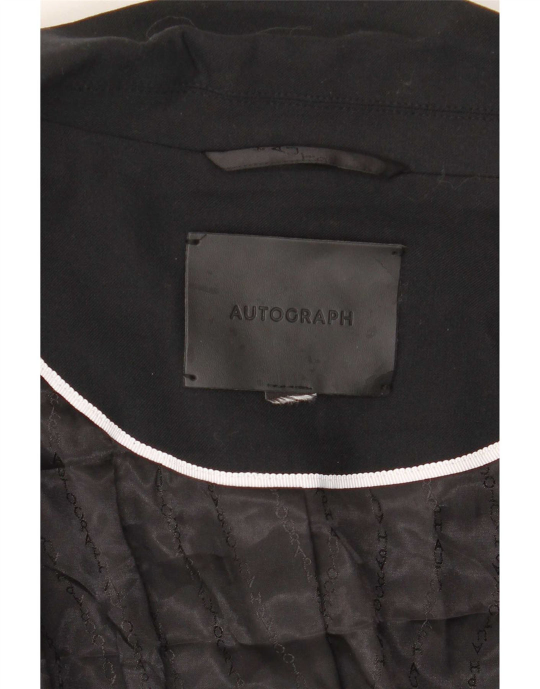 Marks & Spencer Veste blazer autographe 1 bouton pour femme UK 18 XL Noir