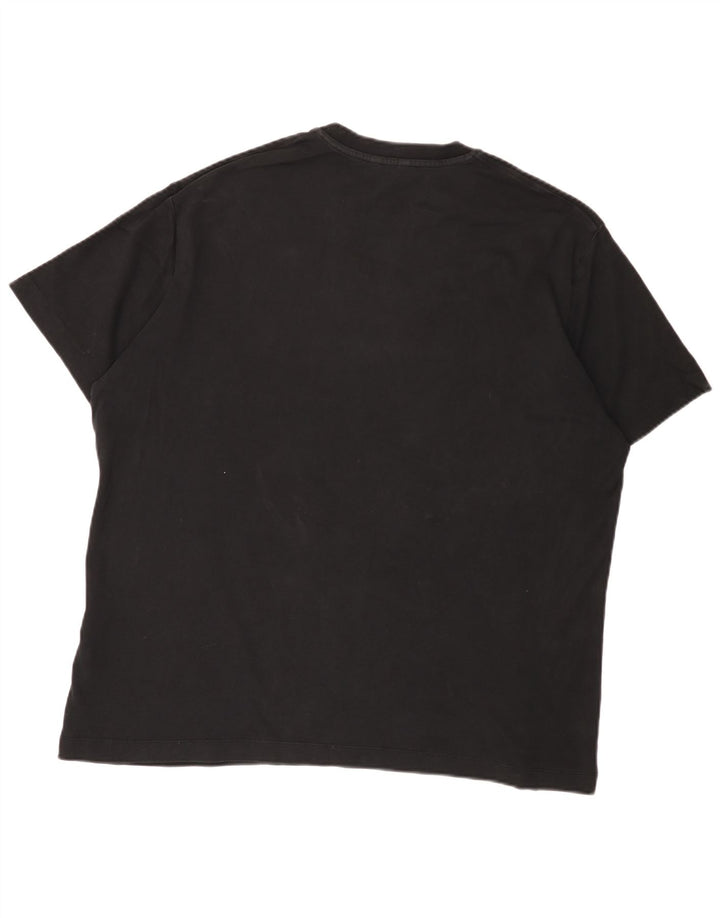 Massimo Dutti T-Shirt Homme Haut 2XL Noir Coton