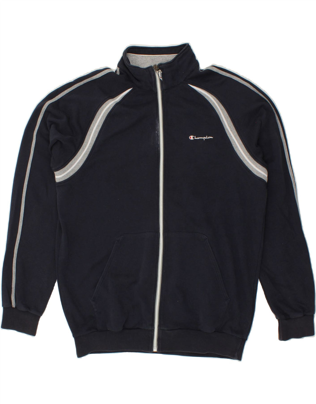 CHAMPION Veste de Survêtement Homme 3XL Bleu Marine Coton