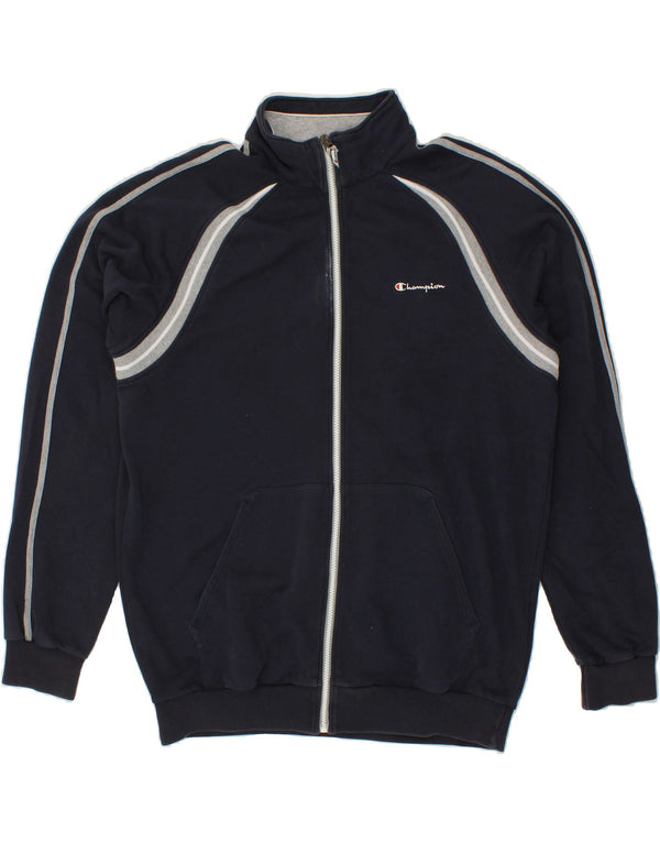 CHAMPION Veste de Survêtement Homme 3XL Bleu Marine Coton