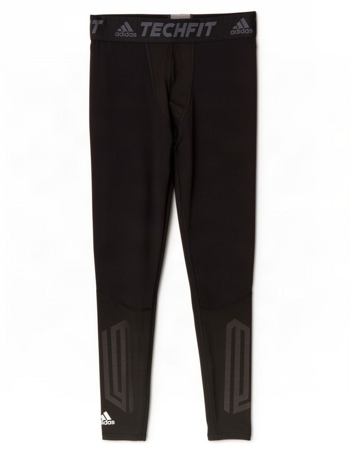 Adidas Legging Climalite Graphic XL Noir Polyester Homme