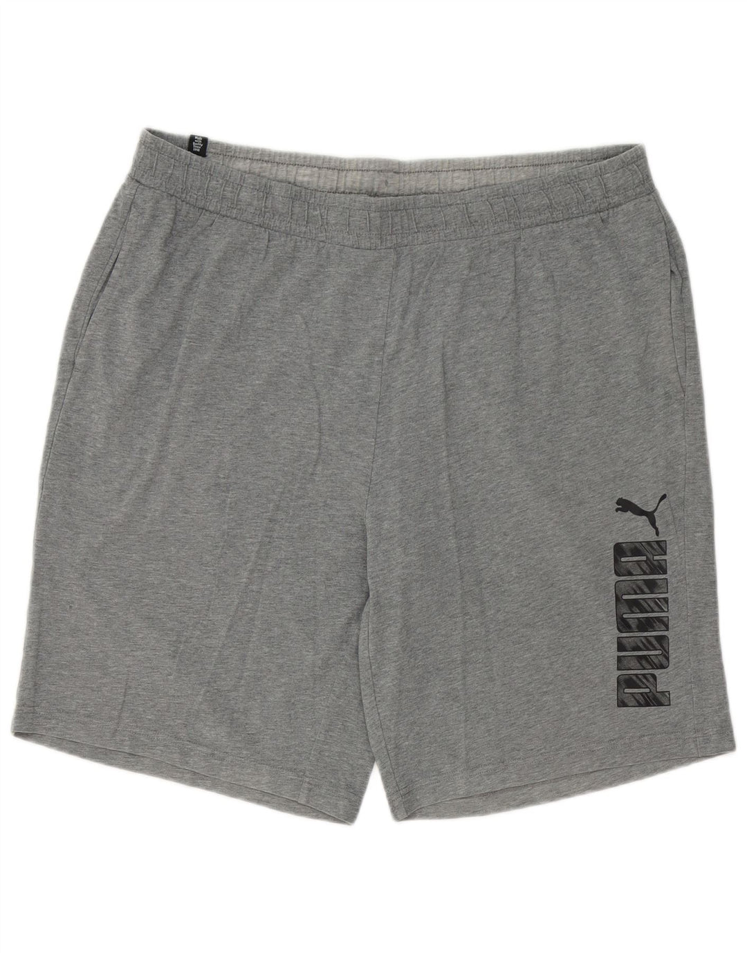 PUMA Short de sport graphique pour homme 2XL Gris Coton
