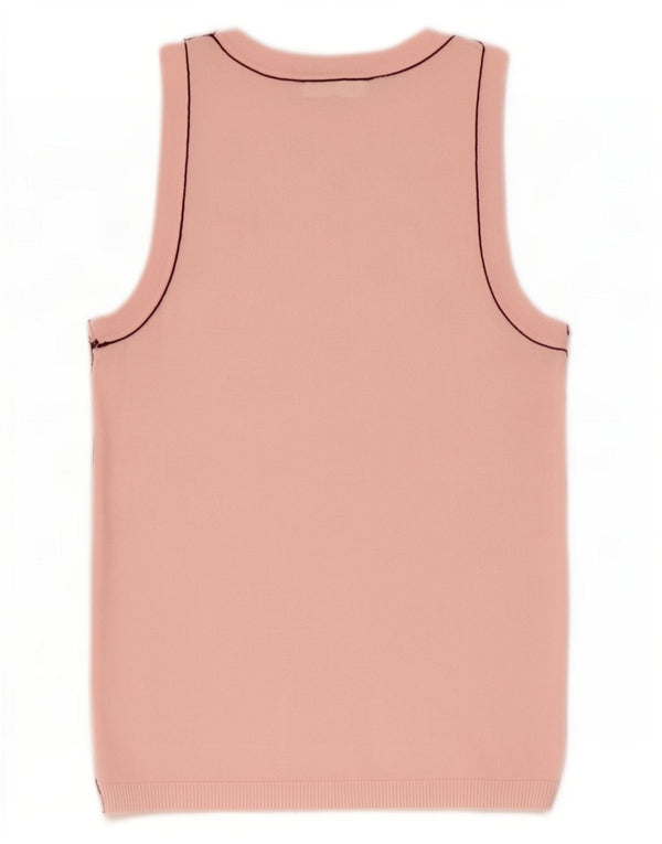 Zara Femme Débardeur UK 8 Small Rose Viscose