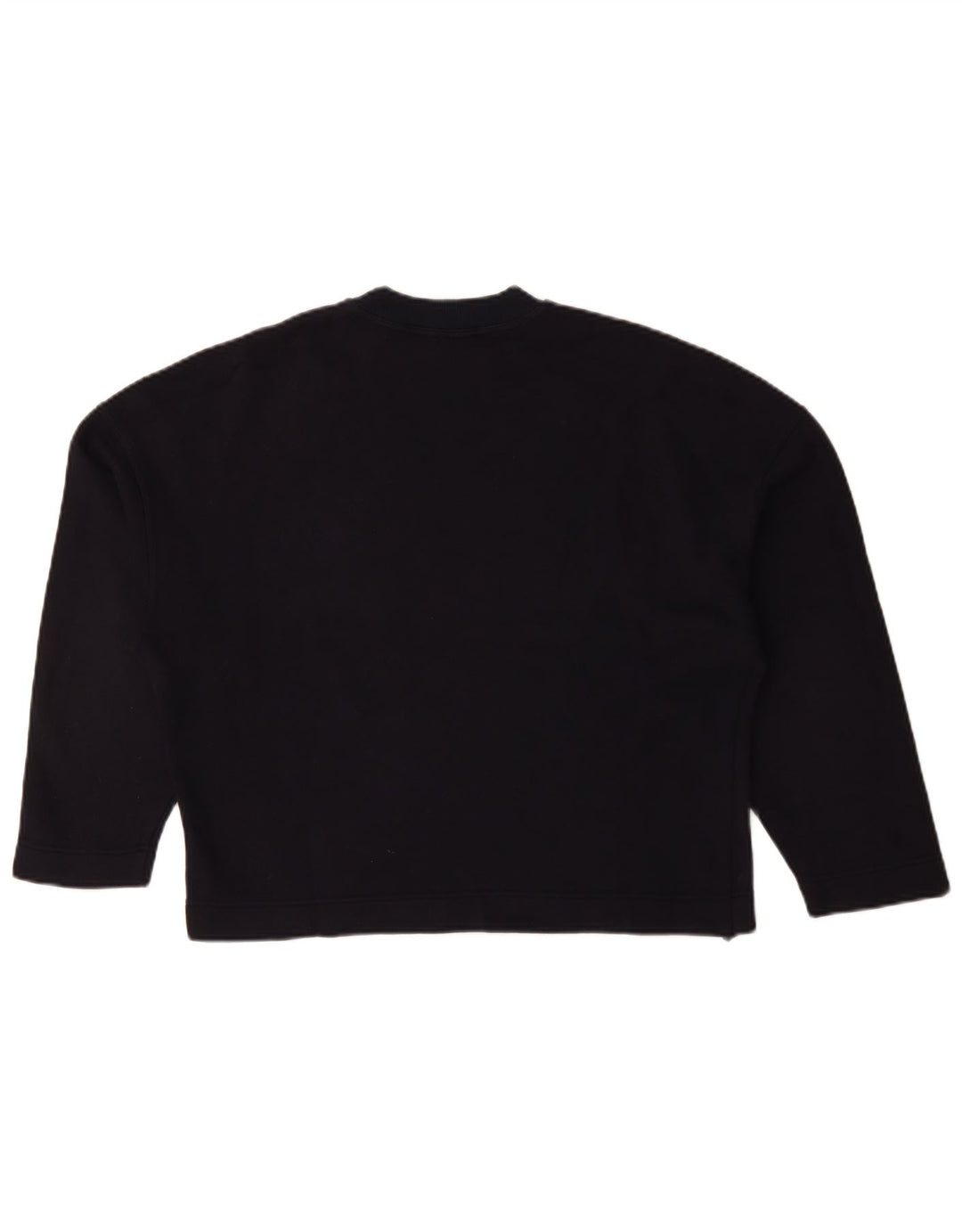 Byblos Sweat-shirt court surdimensionné pour femme US 8 Bleu marine moyen