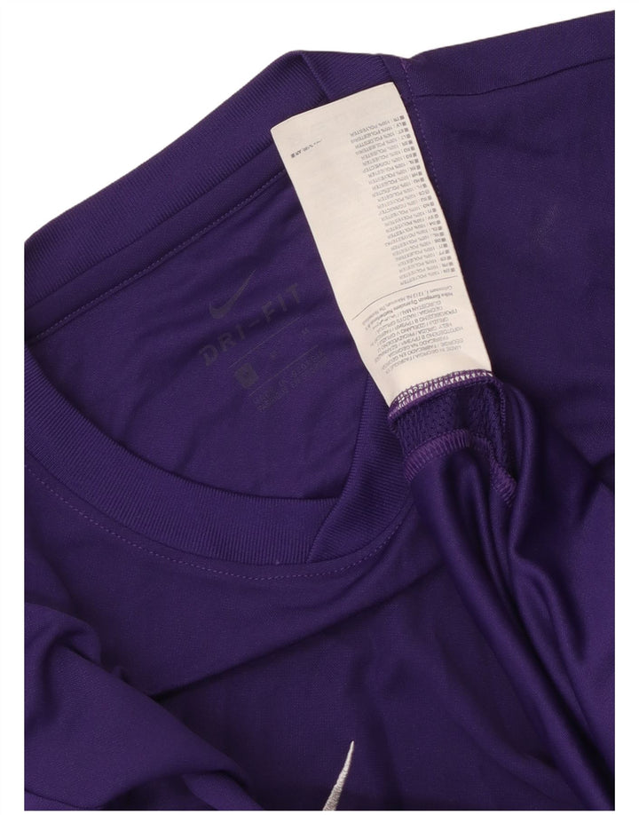 Nike T-Shirt Homme Violet Moyen Polyester