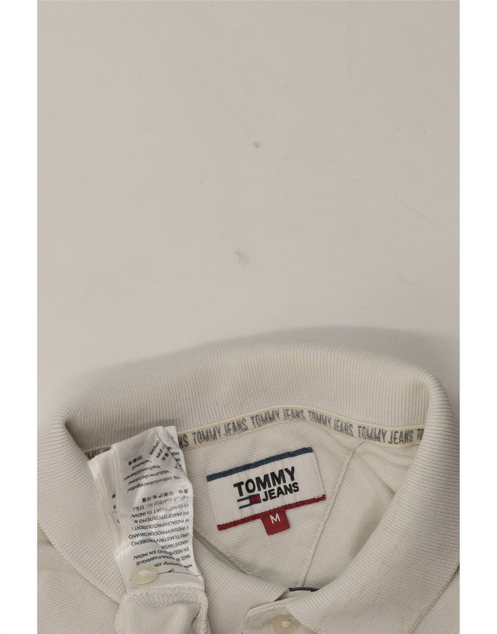 Tommy Hilfiger Polo Homme Blanc Moyen Coton