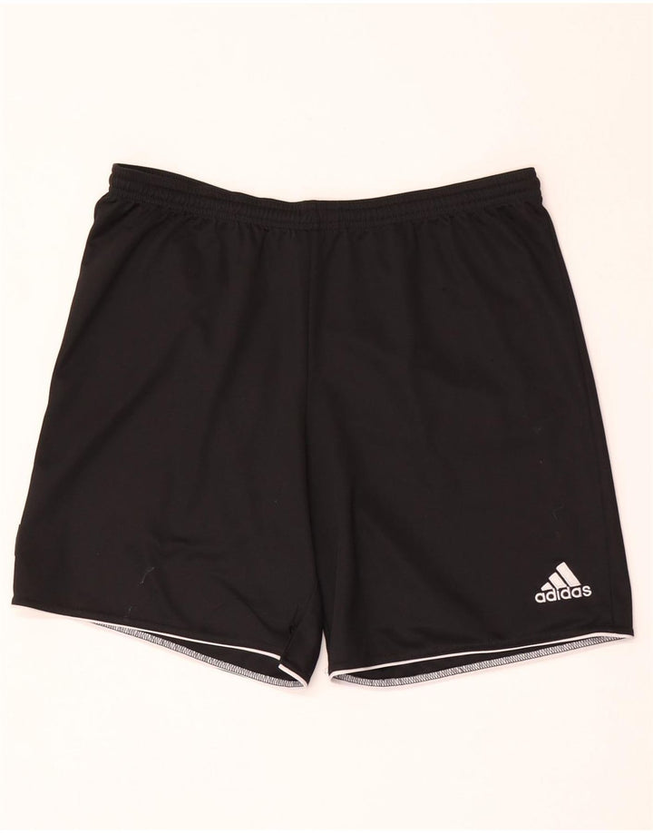 Adidas Short de sport pour homme Large Noir Polyester