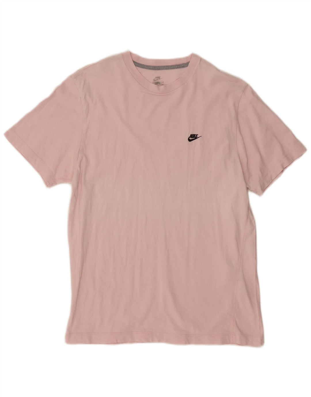 Nike T-Shirt Homme Rose Moyen Coton