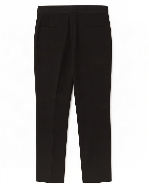Pantalon Chino Slim Femme Zara Large W30 L27 Noir