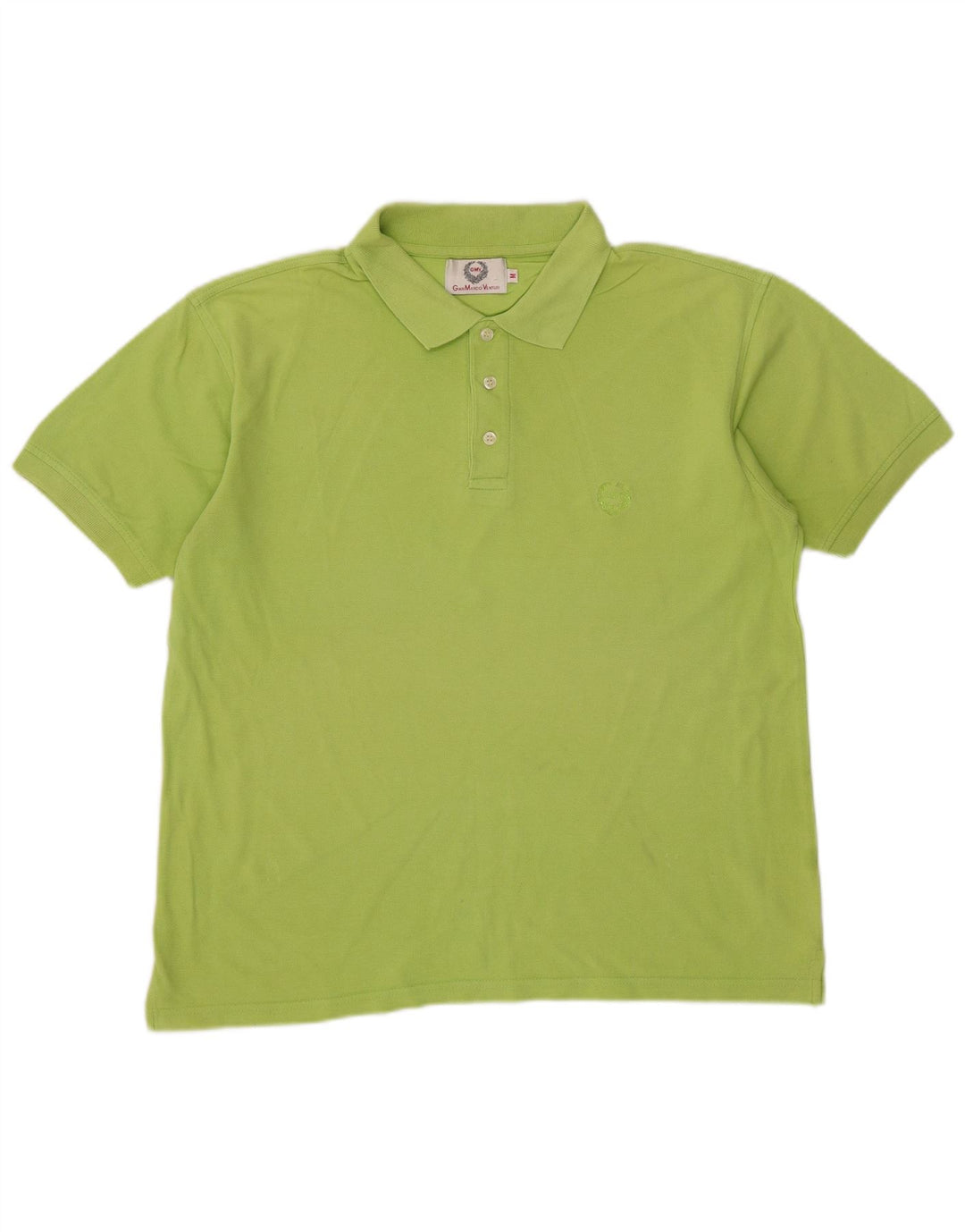 Gian Marco Venturi Polo Homme Vert Moyen Coton