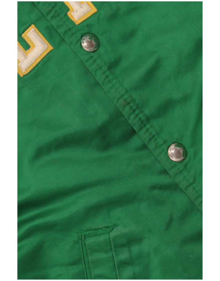 STARTER Veste bomber graphique Celtics Graphic pour garçon 9-10 ans en nylon vert moyen