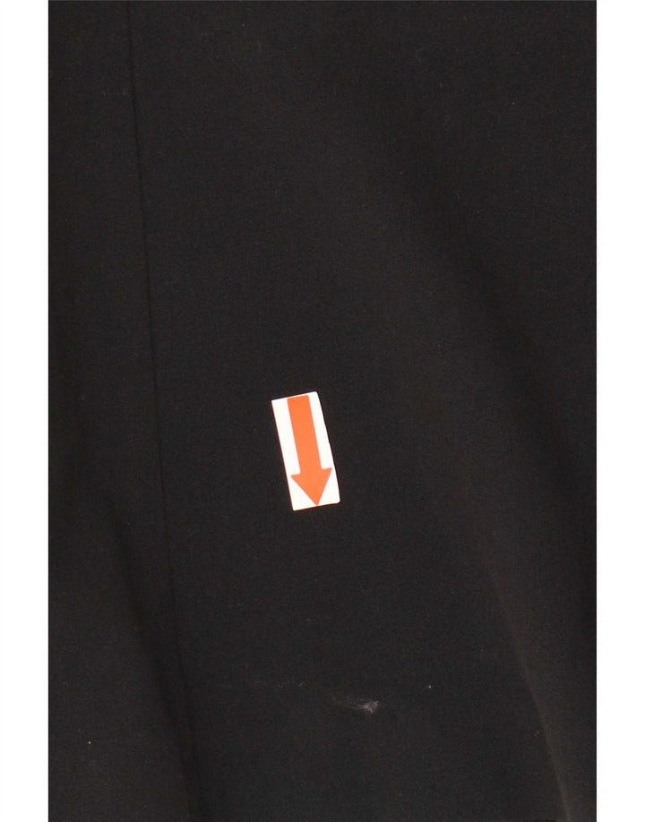 Marks & Spencer Robe trapèze sans manches pour femme UK 12 Polyester noir moyen