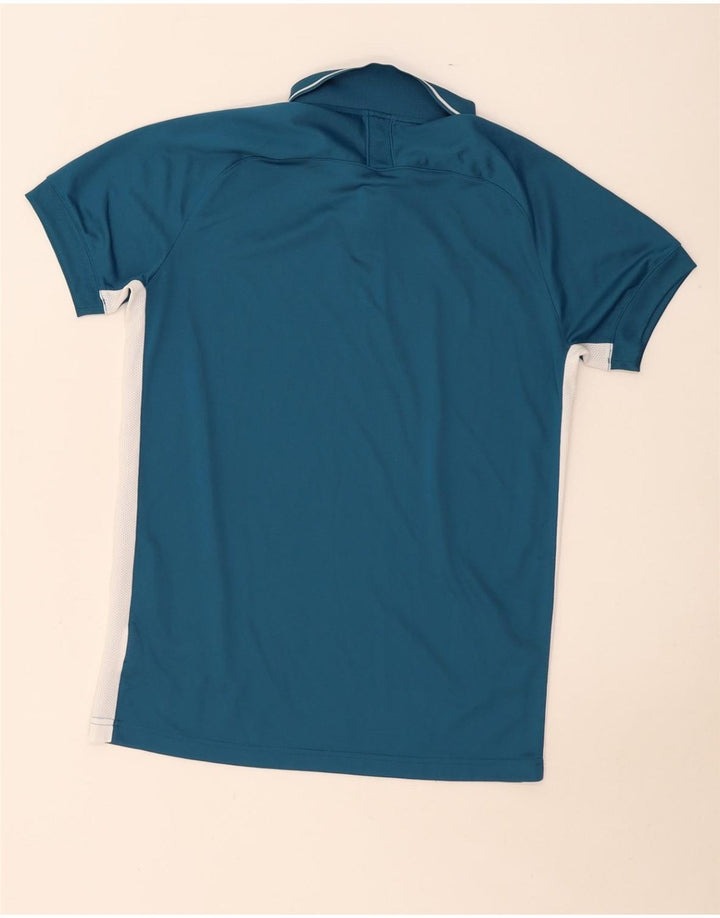 Nike Polo Dri Fit pour homme en polyester Bleu Taille L