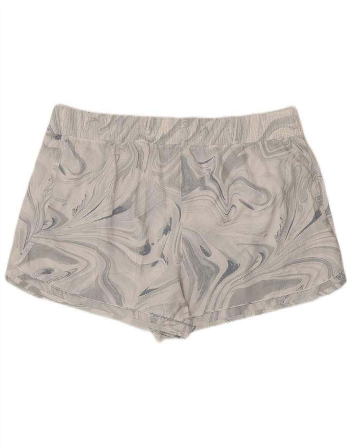 Fila Short de sport pour femme UK 20 2XL Gris Tie Dye Polyester