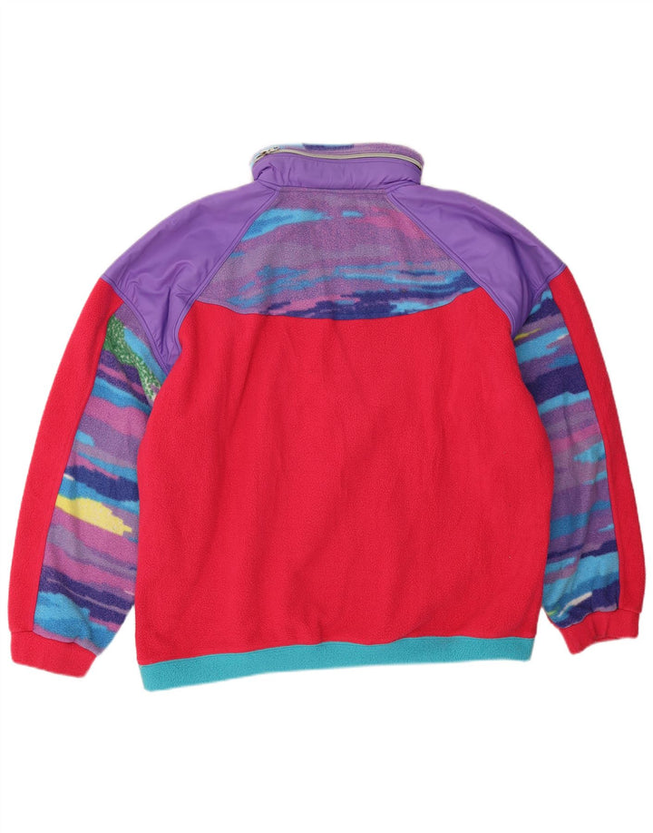 Colmar Pull Polaire Col Zippé XL Multicolore Colourblock Polyester Homme