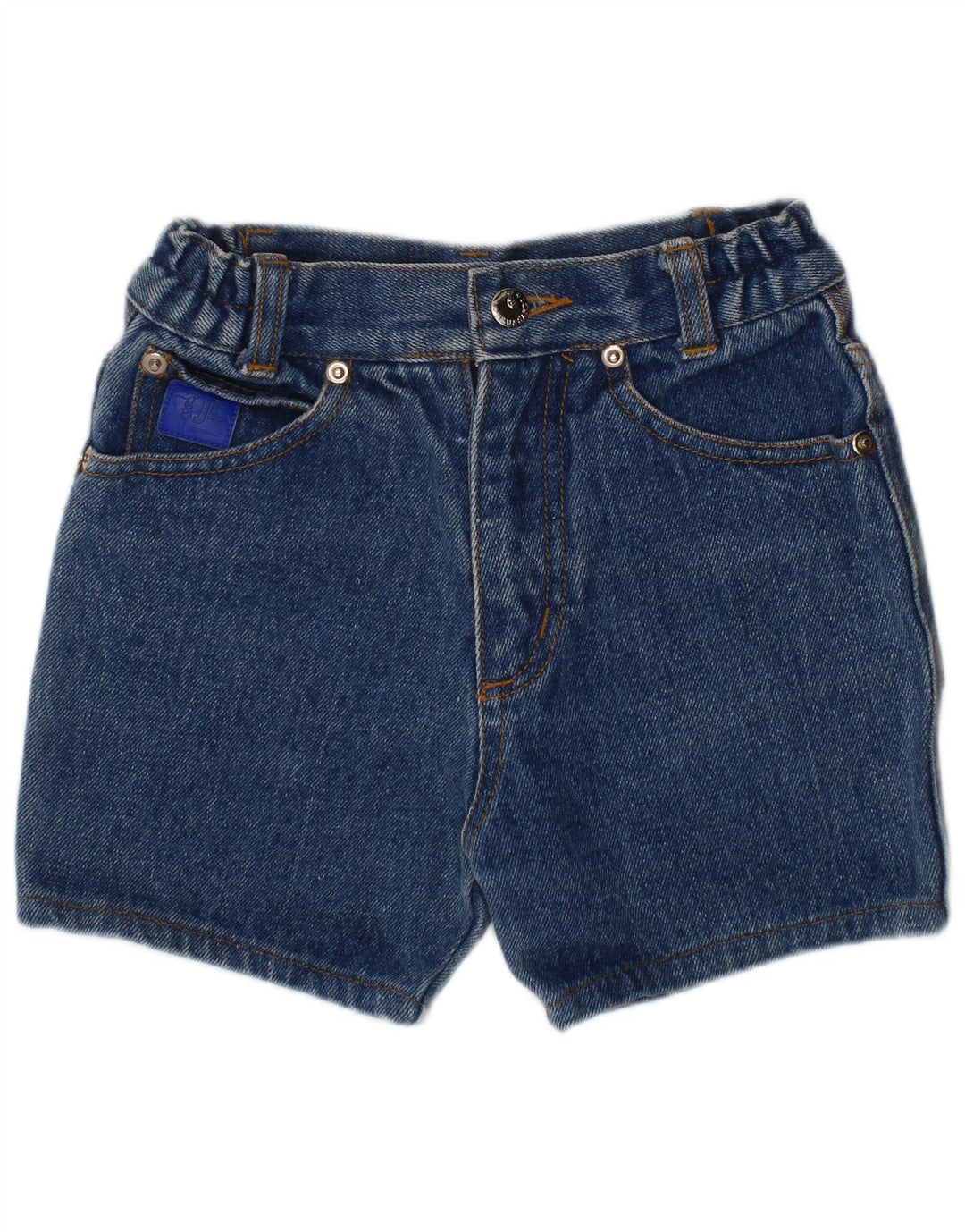 TRUSSARDI Boys Denim Shorts 3-4 Years W22  Blue Cotton