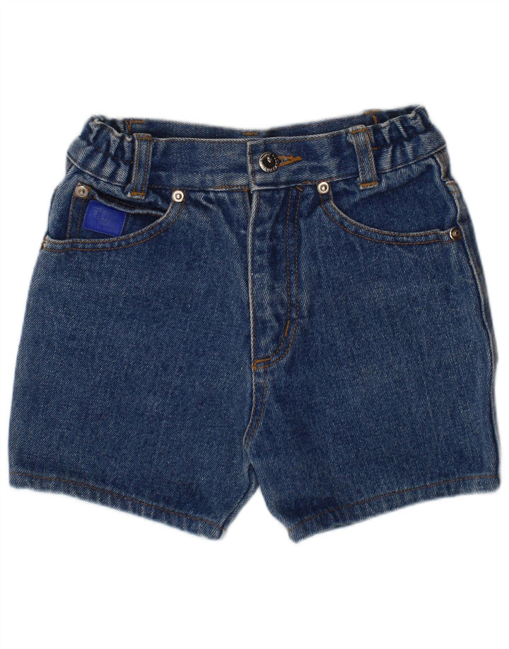 TRUSSARDI Boys Denim Shorts 3-4 Years W22  Blue Cotton