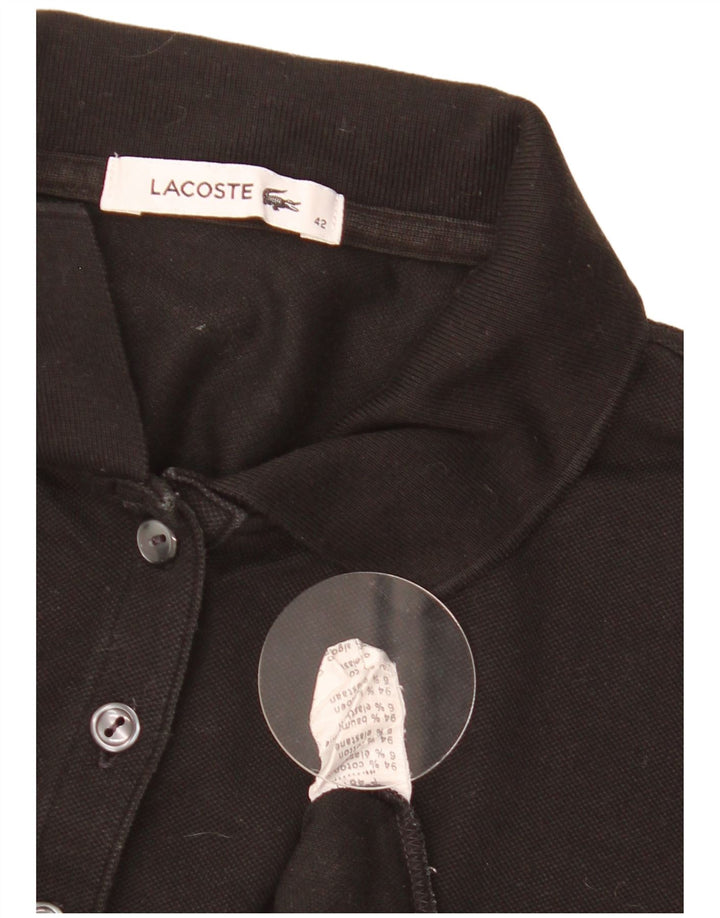 Lacoste Polo Femme Taille 42 Grand Coton Noir