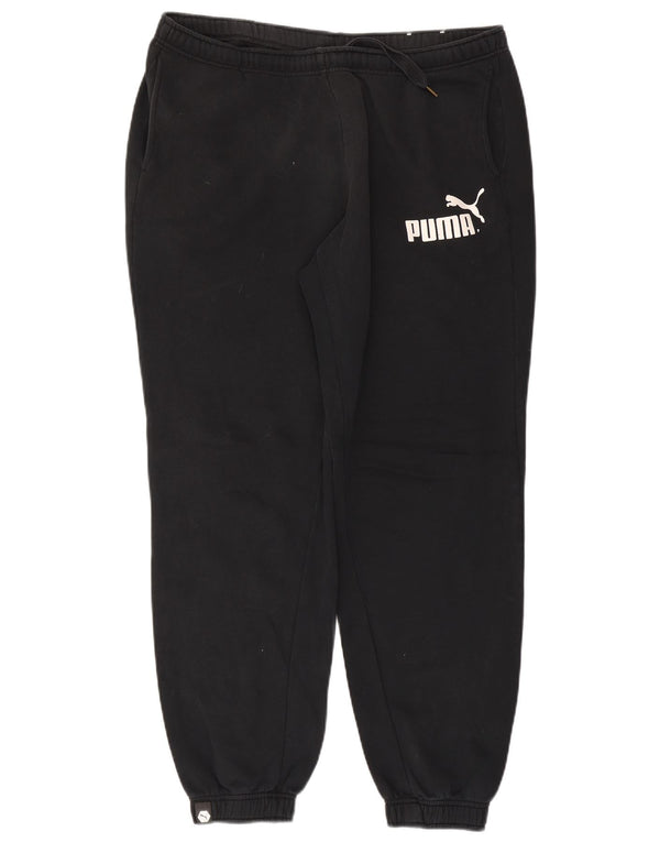 Puma Pantalon de survêtement pour homme Noir Taille L