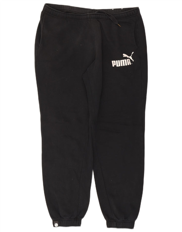 Puma Pantalon de survêtement pour homme Noir Taille L
