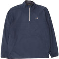 Under Armour Veste de survêtement pour homme en polyester bleu marine Taille L