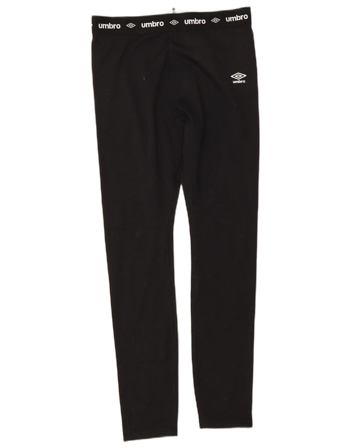 Umbro Leggings Filles 15-16 ans W26 Noir Polyester