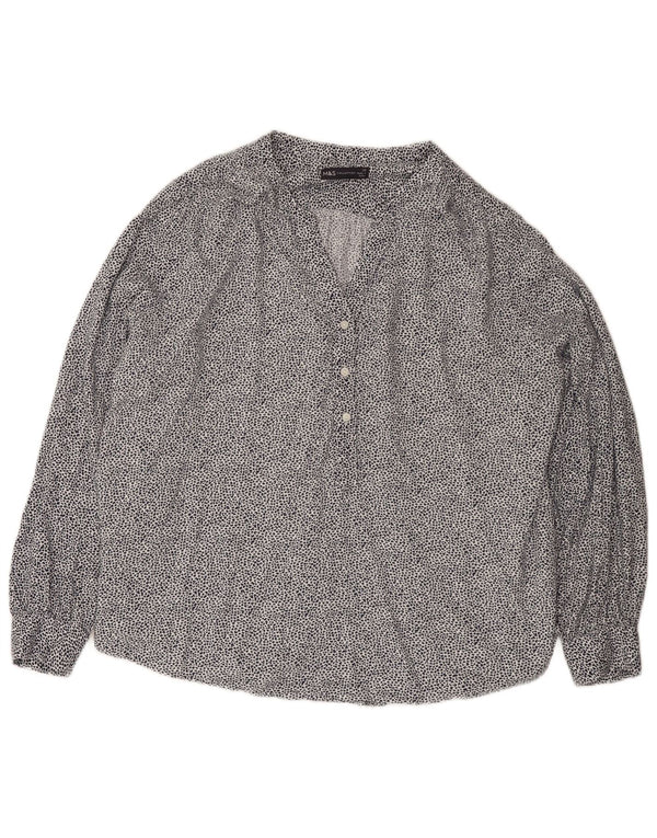 Marks & Spencer Chemisier pull-over pour femme UK 20 2XL Blanc imprimé animal