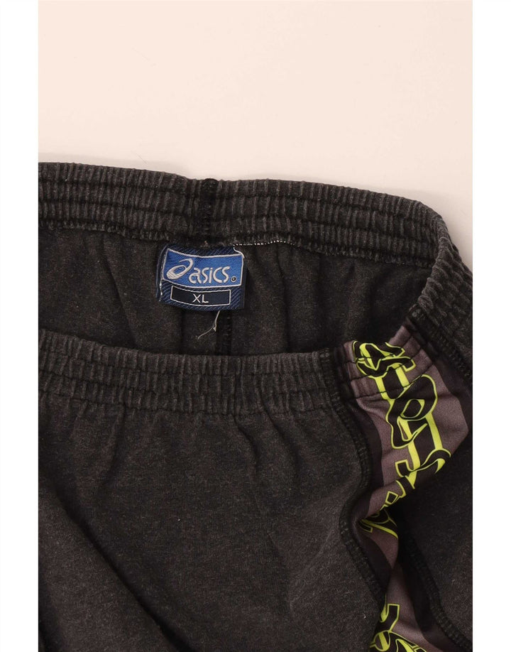 Asics Short de Sport Graphic Homme XL Gris Coton