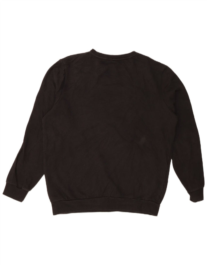 PUMA Sweat-Shirt Graphique Homme Noir Moyen Coton