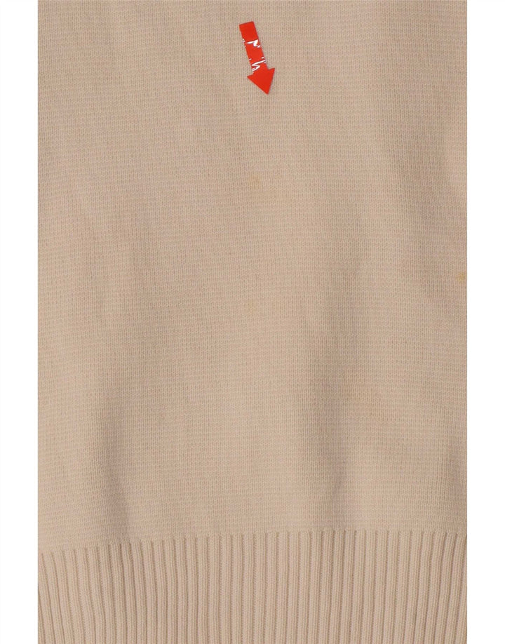 Zara Homme Gilet Débardeur Grand Coton Blanc Cassé