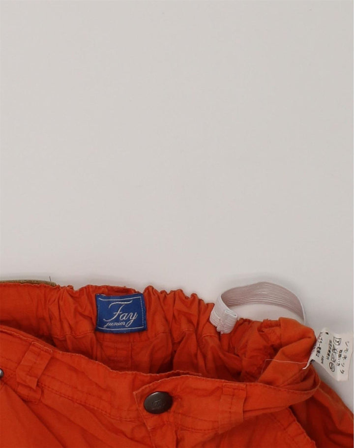 FAY Boys Chino Shorts 11-12 Years W26 Red Cotton | Vintage Fay | Thrift | Second-Hand Fay | Used Clothing | Messina Hembry 