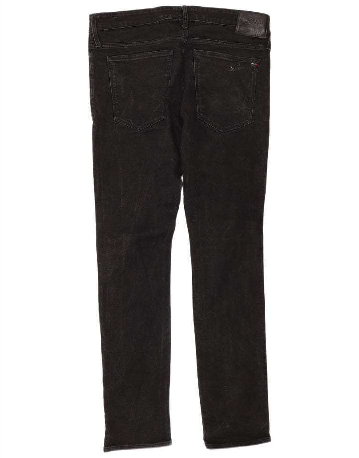 Tommy Hilfiger Mens Slim Jeans W36 L34 Grey Cotton