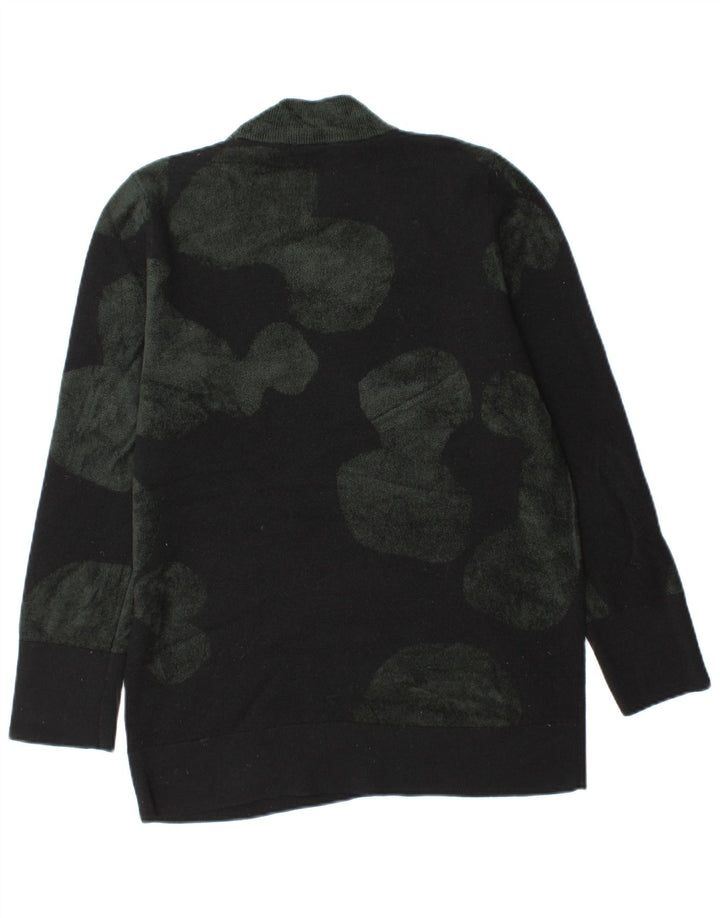 Cos Pull à col roulé pour femme UK 10 Petite laine color block noire