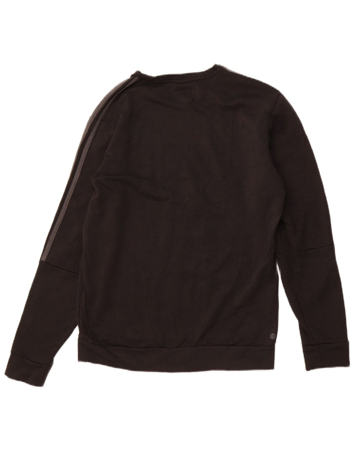 ADIDAS Sweat-shirt pour homme en polyester noir moyen