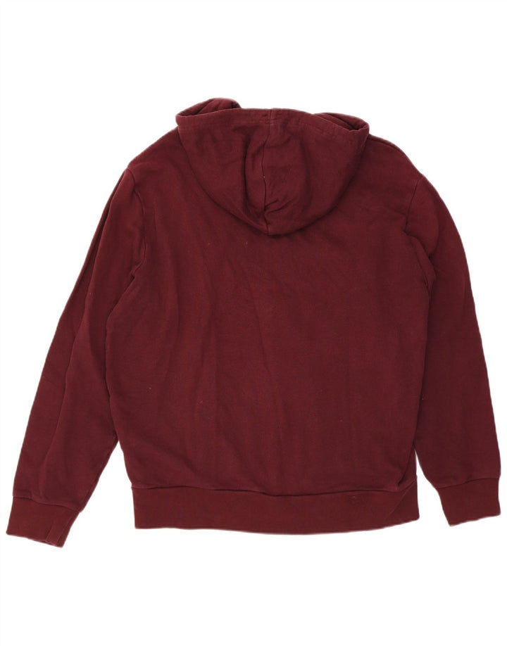 LEVI'S Pull à capuche zippé graphique pour homme en coton marron grand