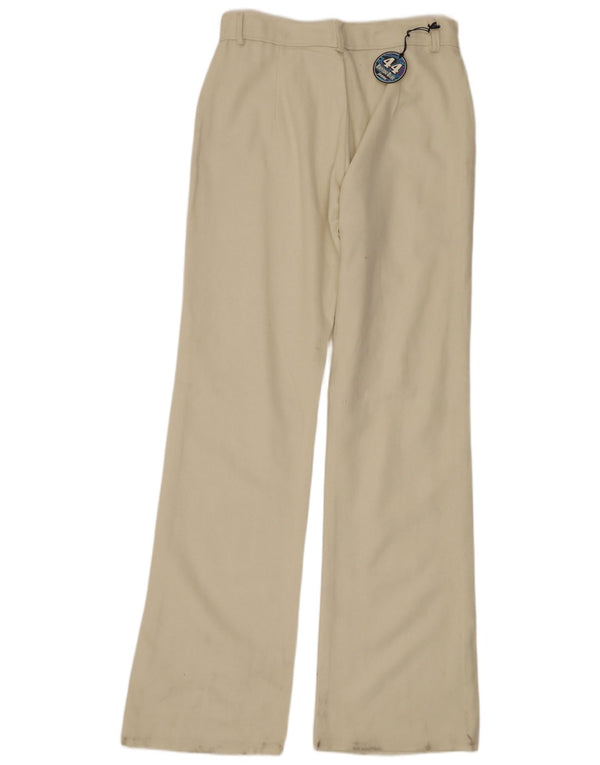 VINTAGE Pantalon décontracté bootcut femme W30 L34 Beige