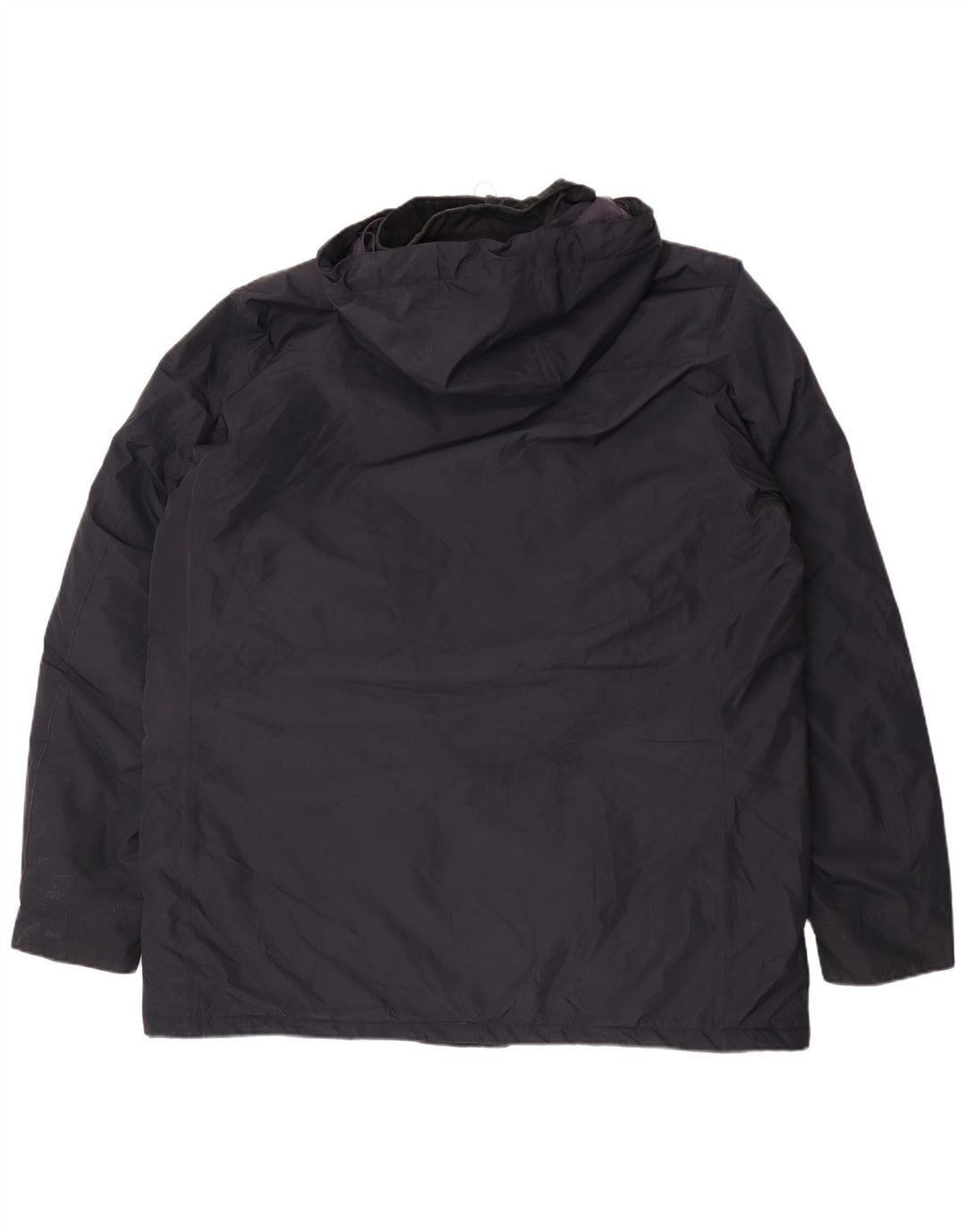 Barbour Manteau coupe-vent à capuche pour homme UK 44 2XL Bleu marine Polyester