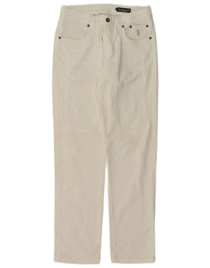 JECKERSON Jean droit homme W32 L32 coton blanc