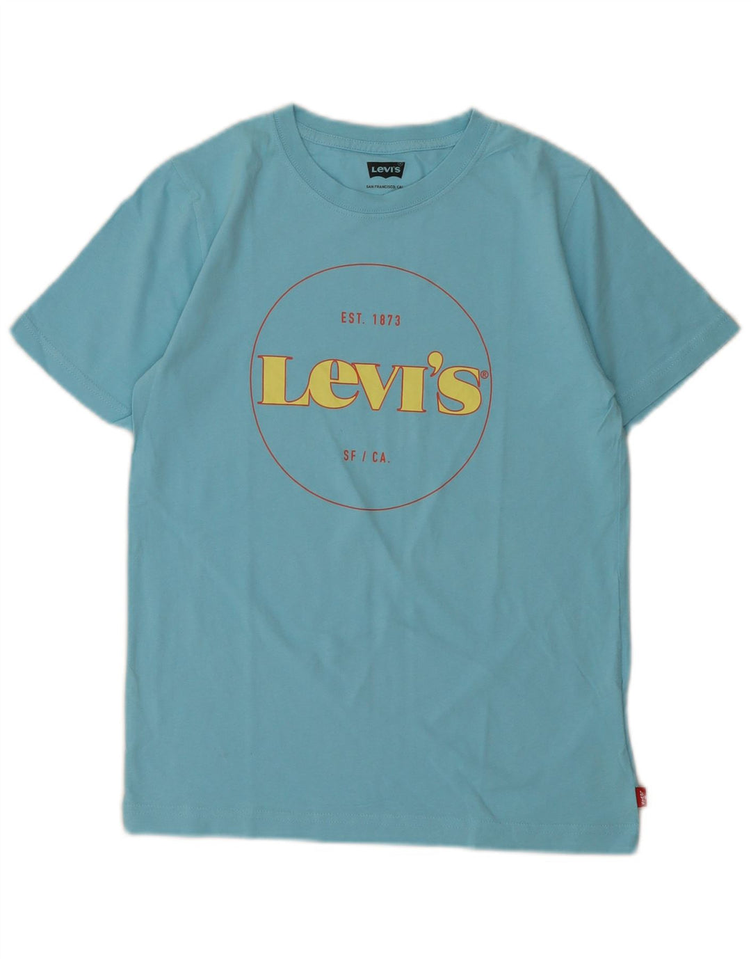 Levi's T-Shirt Graphique Garçon 13-14 ans Bleu Coton