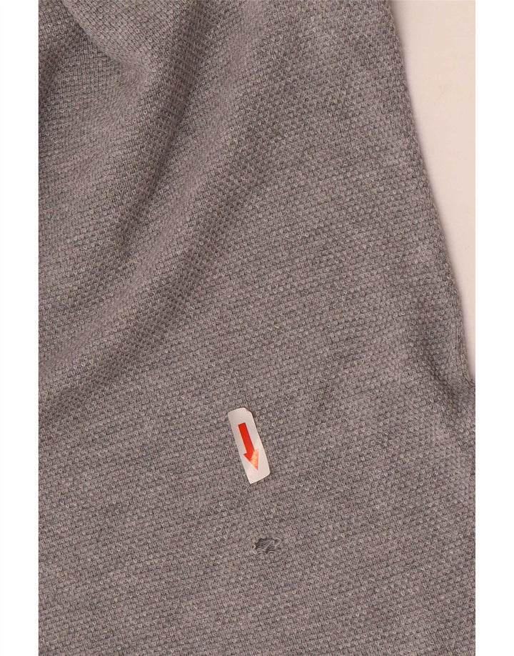 Fred Mello Pull Col V Homme Gris Moyen