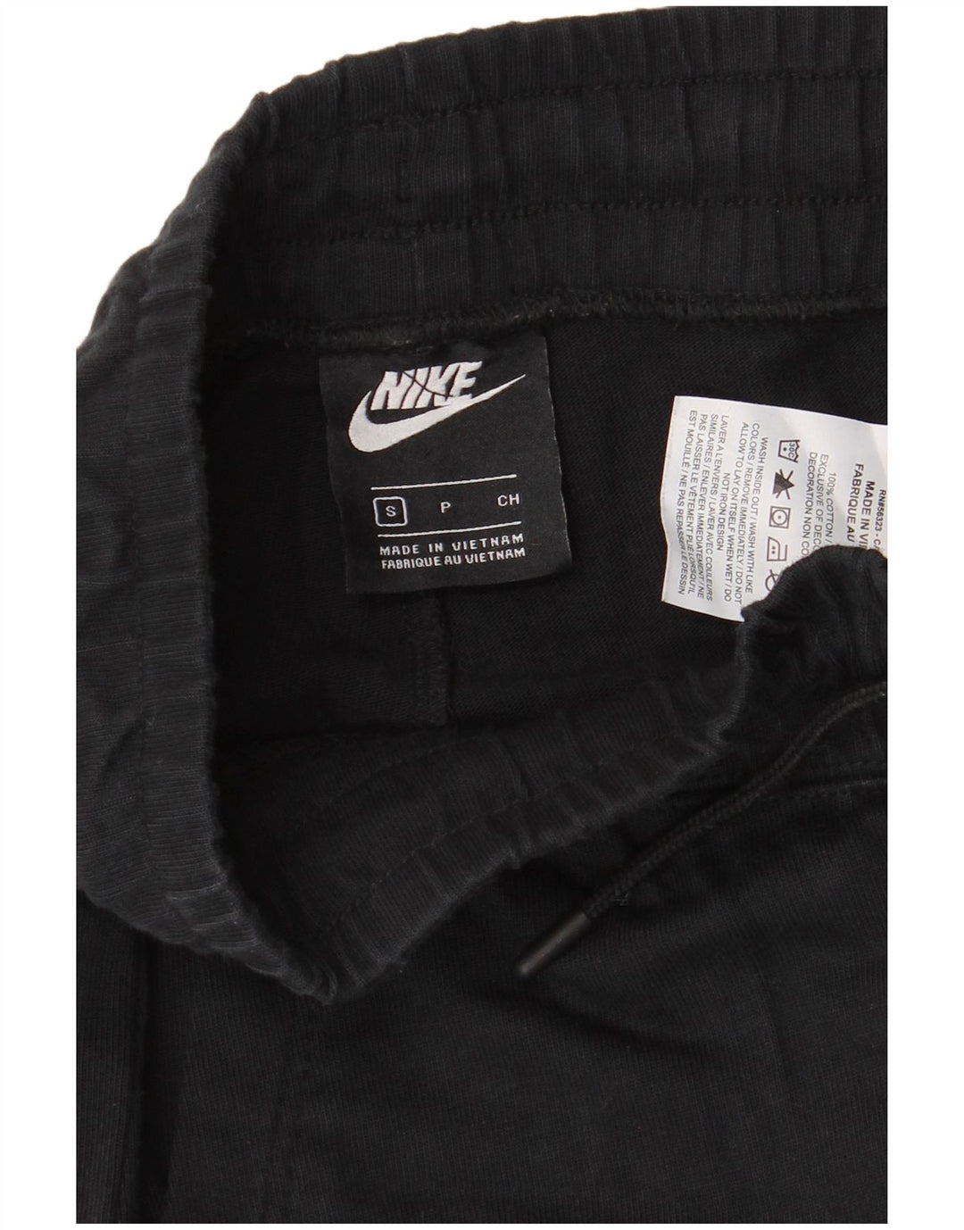 NIKE Pantalon de survêtement pour hommes Petit coton noir