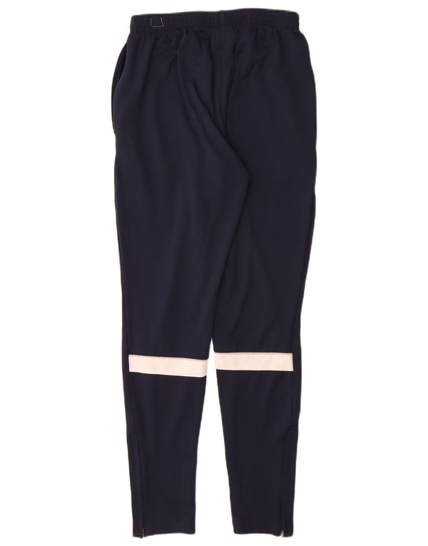 Pantalon de survêtement Nike pour homme en polyester color block bleu marine moyen