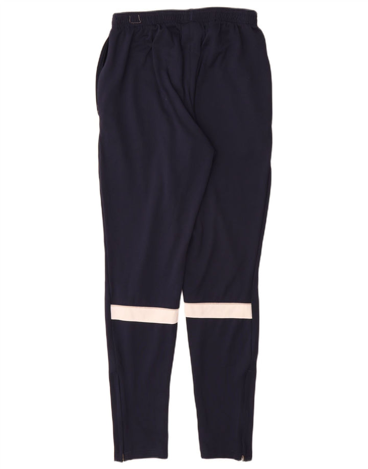 Pantalon de survêtement Nike pour homme en polyester color block bleu marine moyen