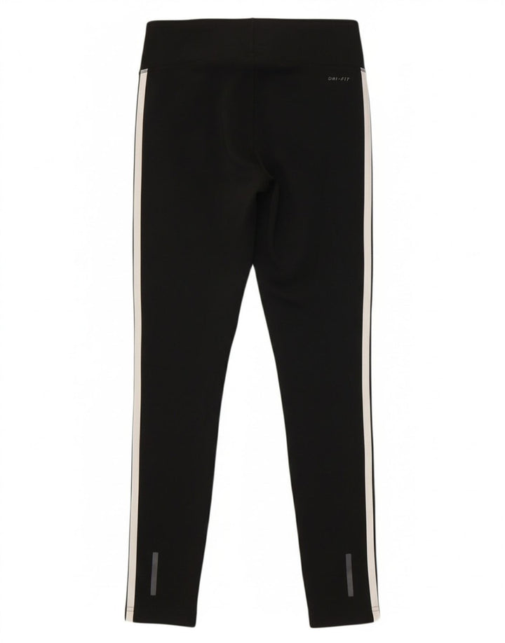 ADIDAS Womens Climalite Leggings UK 4/6 XS Black Polyester