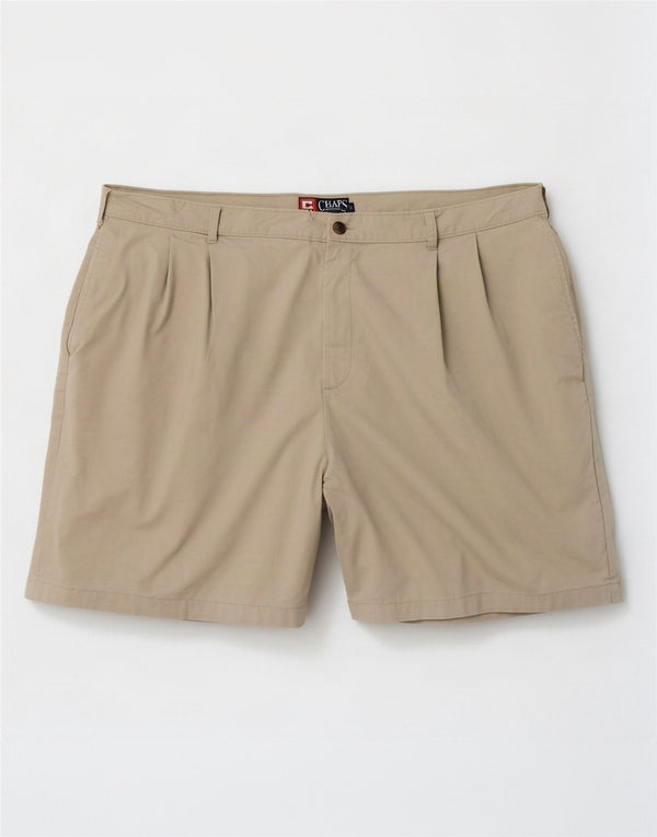 Chaps Ralph Lauren Short Chino Pegged Pour Homme W42 2XL Coton Beige
